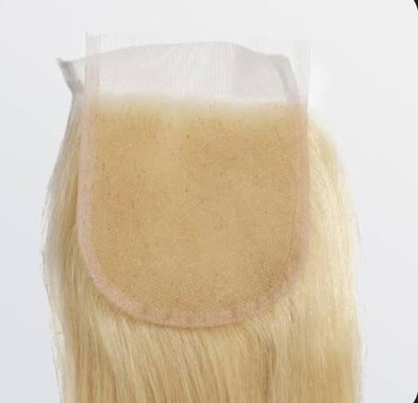 5x5 Blonde Closure